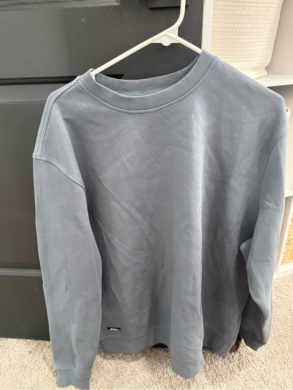 Bylt Men's Crewneck Sweater - Slate Blue XL